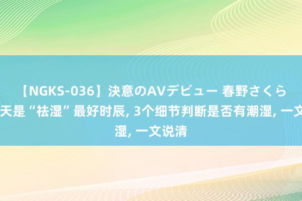 【NGKS-036】決意のAVデビュー 春野さくら 三伏天是“祛湿”最好时辰， 3个细节判断是否有潮湿， 一文说清